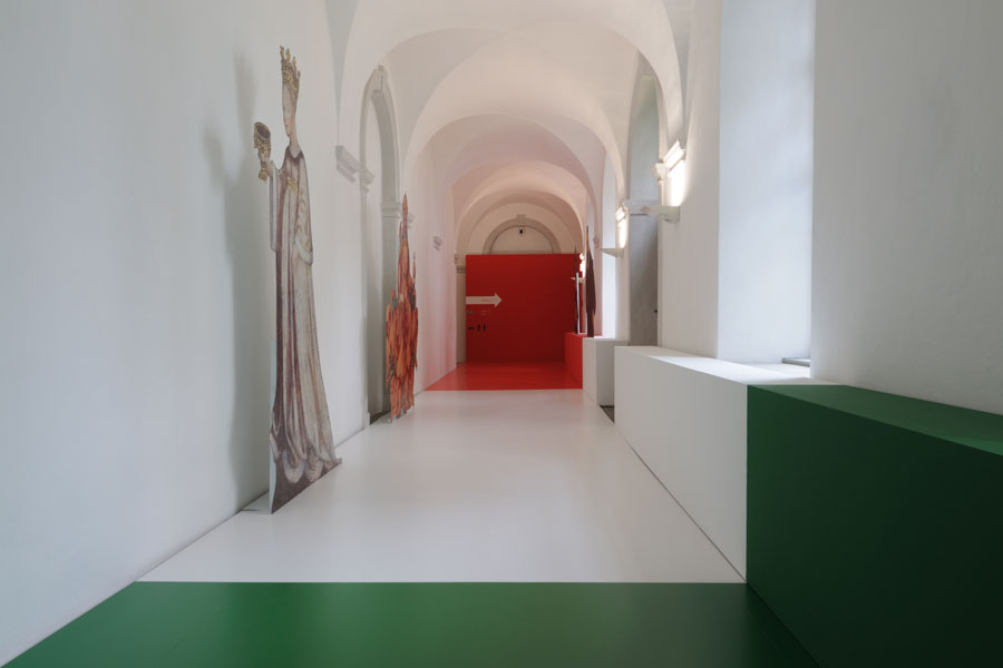 Ausstellungsgestaltung Bayern – Italien St. Mang