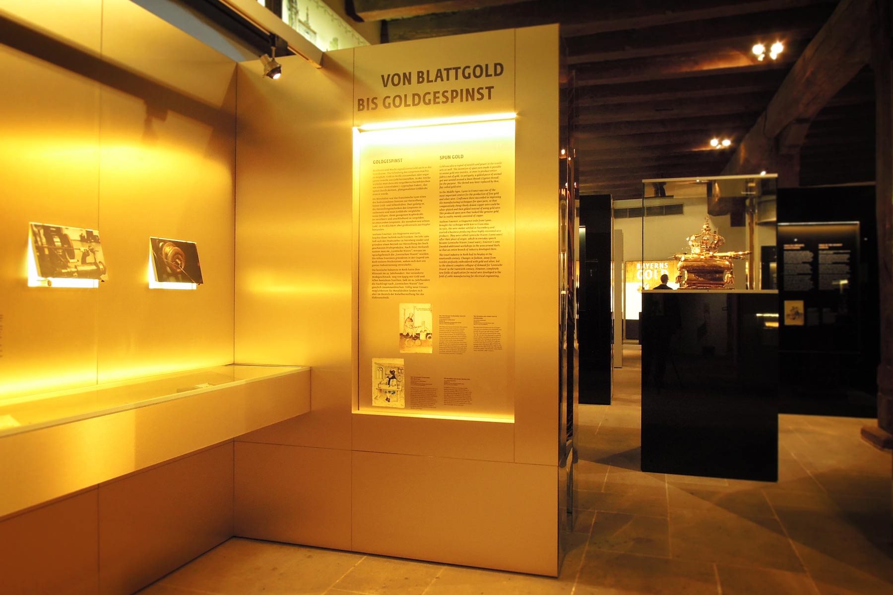 Ausstellungsgestaltung Bayerns Gold