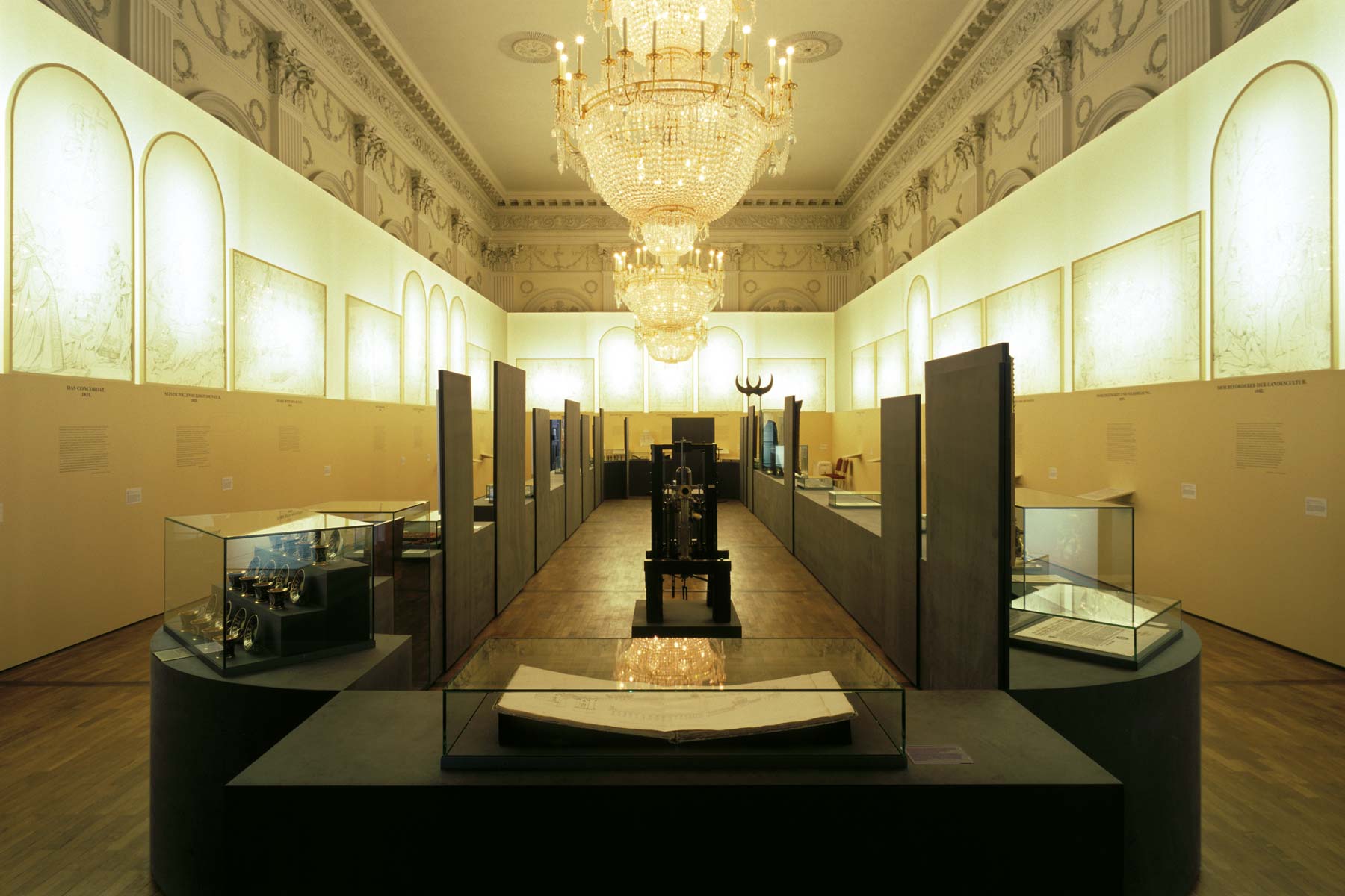 
Ausstellungsgestaltung Bayerns Krone, Residenz München