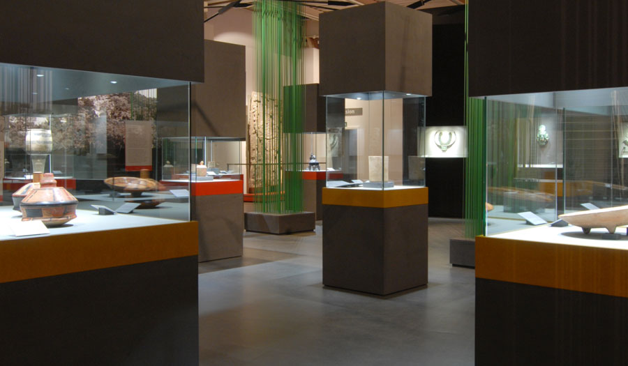 Ausstellungsgestaltung Maya Lokschuppen