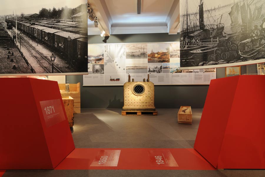 Ausstellungsgestaltung Transportwunder, DB Museum
